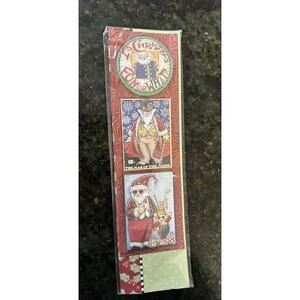 Dimensional MARY‎ ENGELBREIT "IS CHRISTMAS FUN OR WHAT?" Stickers Free Shipping